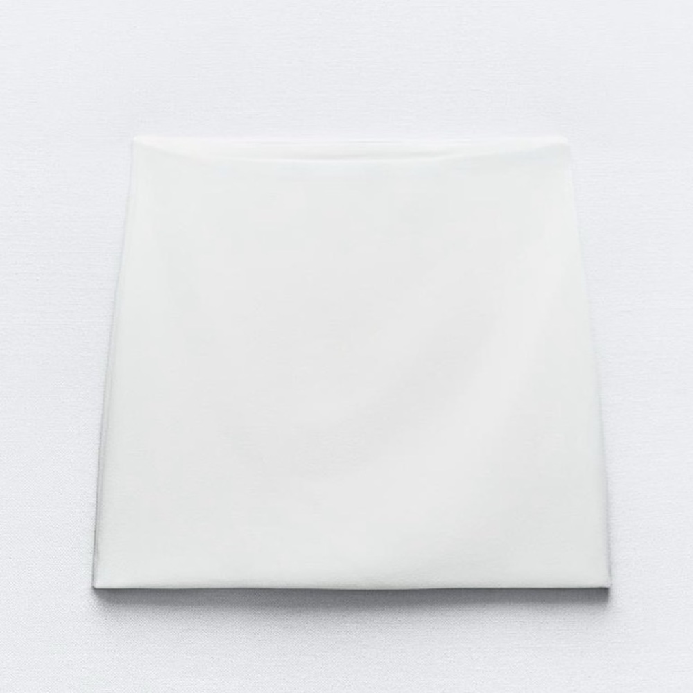 Scuba Effect Mini Skirt